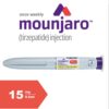 MOUNJARO 15mg 
                                                                             
DPD Next Day – 12 midday cut-off for same-day dispatch.
Orders after Thursday 12 midday will arrive Tuesday unless Saturday delivery is selected.
