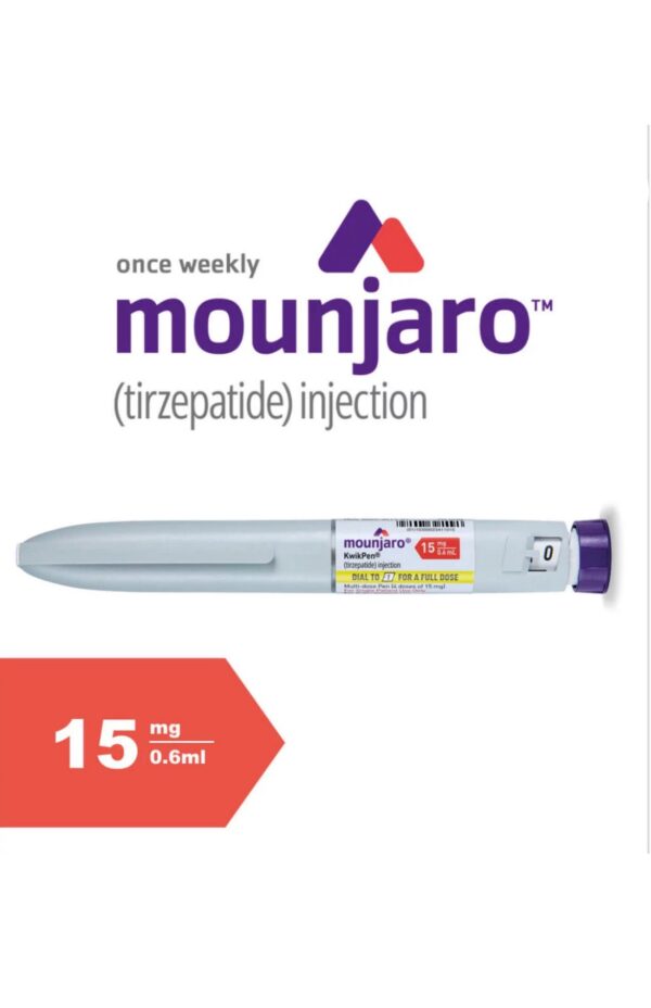 MOUNJARO 15mg 
                                                                             
DPD Next Day – 12 midday cut-off for same-day dispatch.
Orders after Thursday 12 midday will arrive Tuesday unless Saturday delivery is selected.