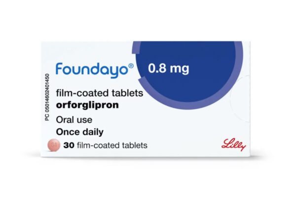 STAGE 1 : Foundayo 0.8mg  (orforglipron) Tablet 0.8mg x 30